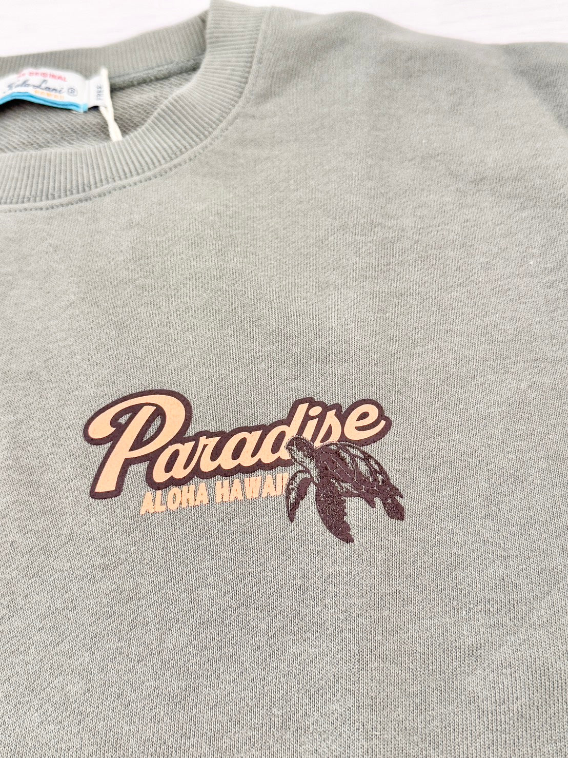 長袖ワンピーストレーナー レディーススウェット ハワイアン