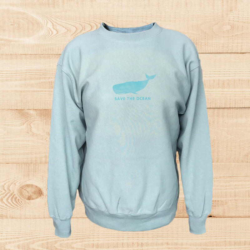 SWEAT WHALE　SMOKY-GREEN.