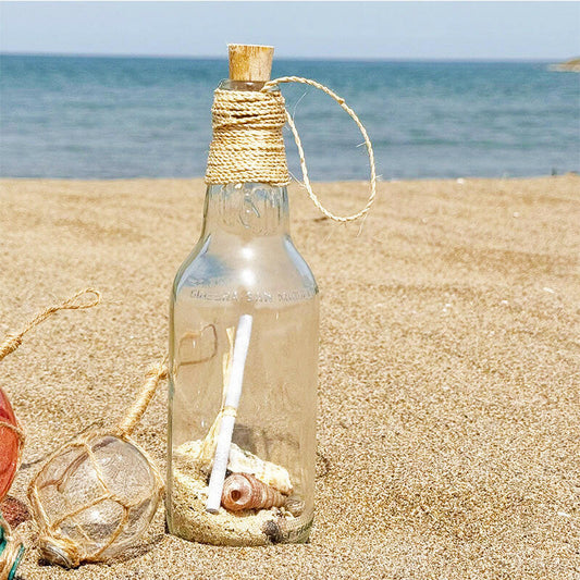 SHELL MESSAGE BOTTLE