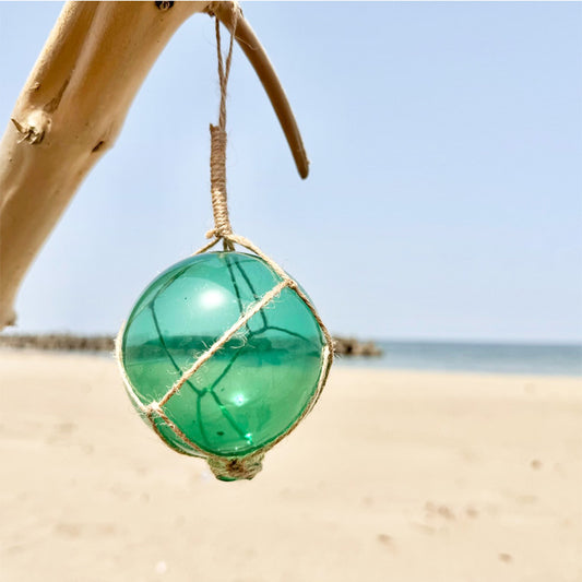 Glass marine ball　GREEN