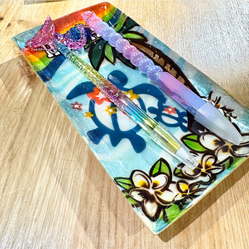 かわいいデザイントレイ ハワイアン雑貨