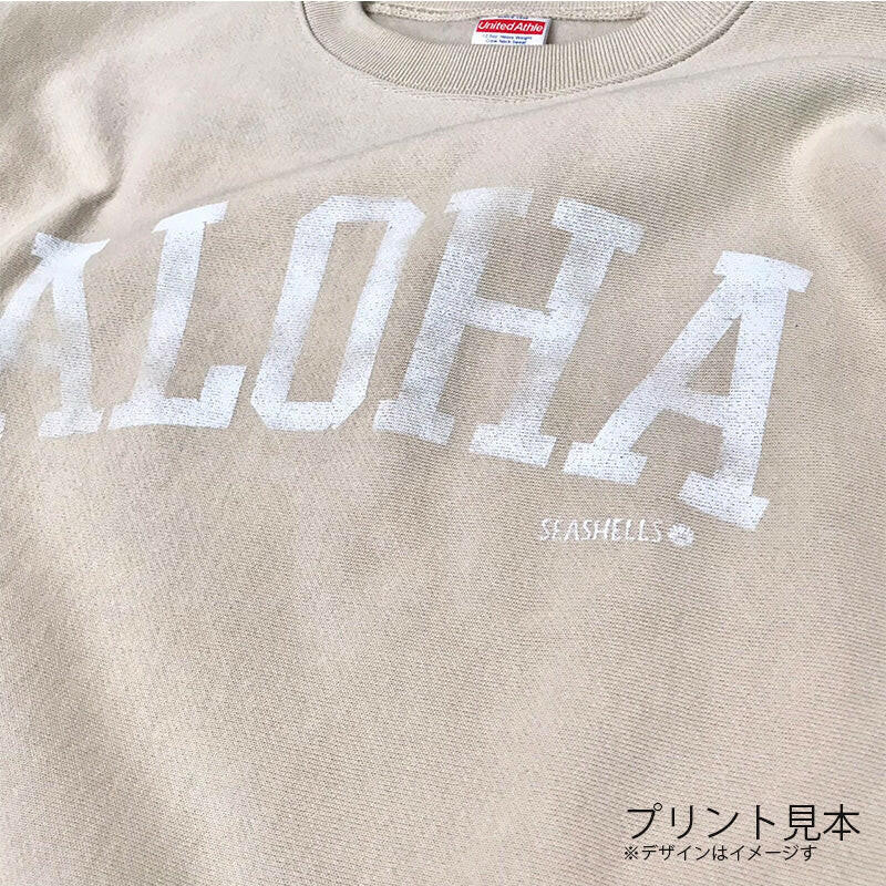 SWEAT ALOHA VINTAGE　NAVY.