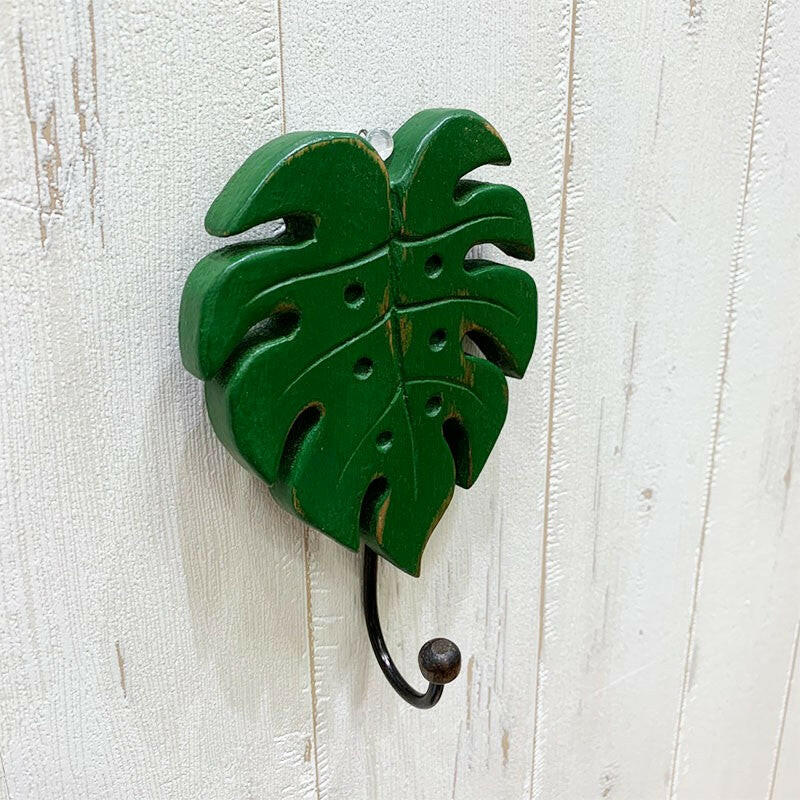 HAWAIIAN CAVING HOOK  COLOR MONSTERA