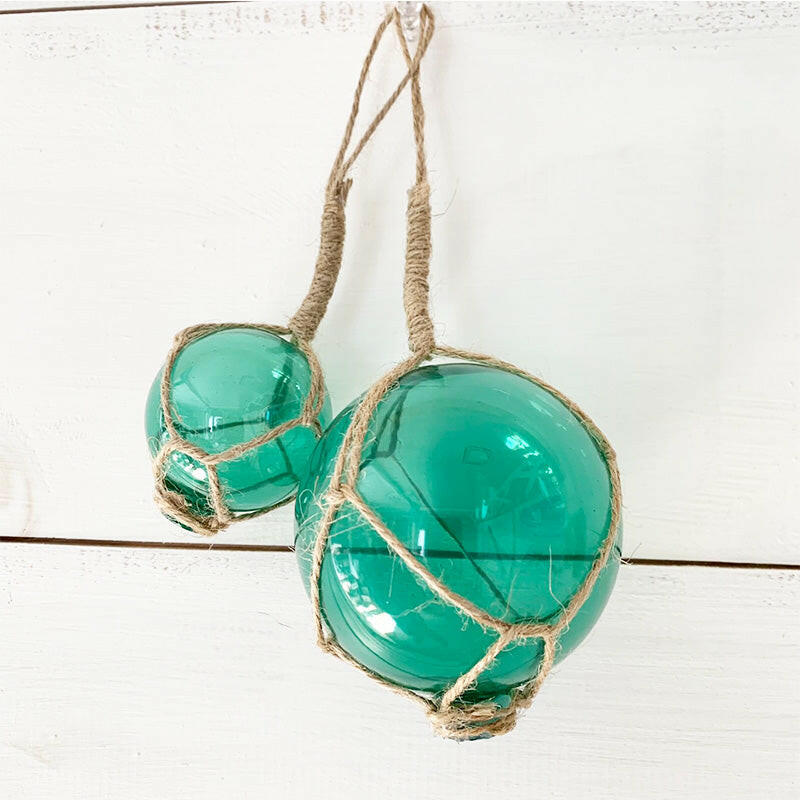 Glass marine ball　GREEN