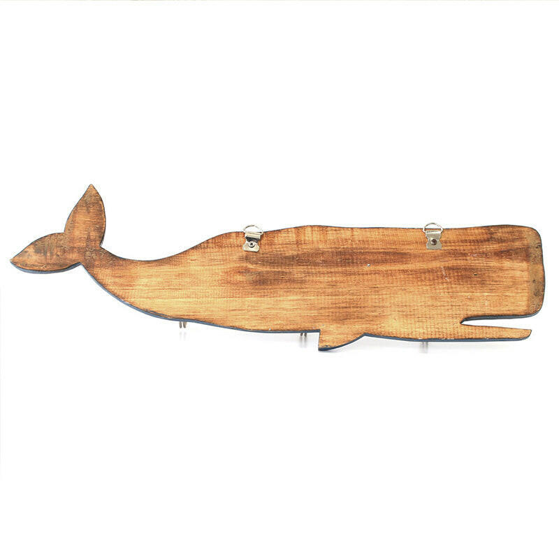 WHALE WOOD HOOK.