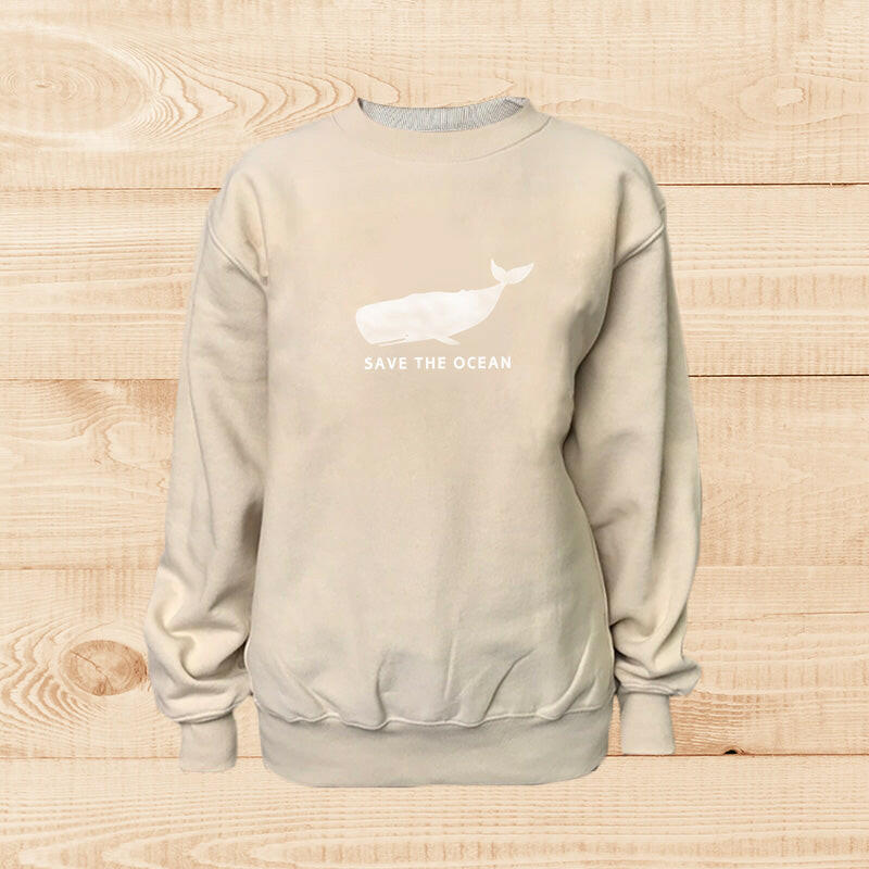 SWEAT WHALE　SAND BEIGE.