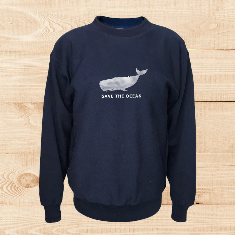 SWEAT WHALE　NAVY.