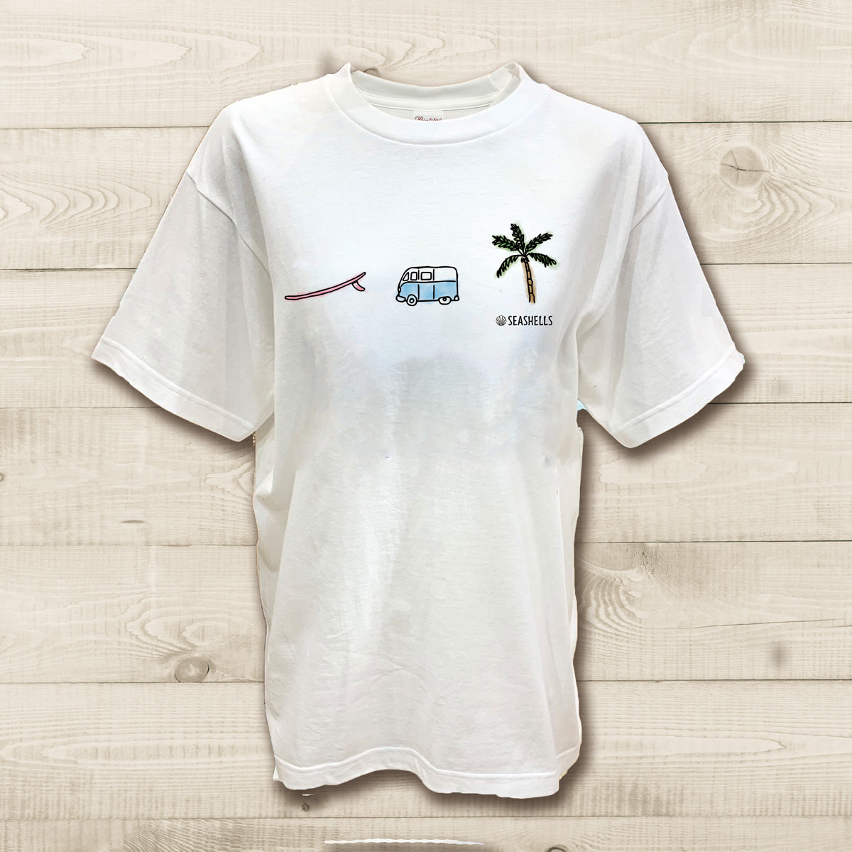 ハワイアンデザインTシャツ SB VW PALM　ユニセックスサイズ