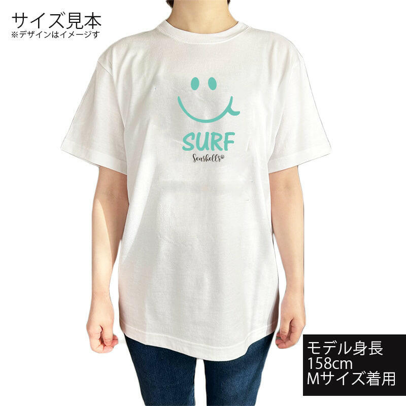 ハワイアンデザインTシャツ smileSURF　ユニセックスサイズ