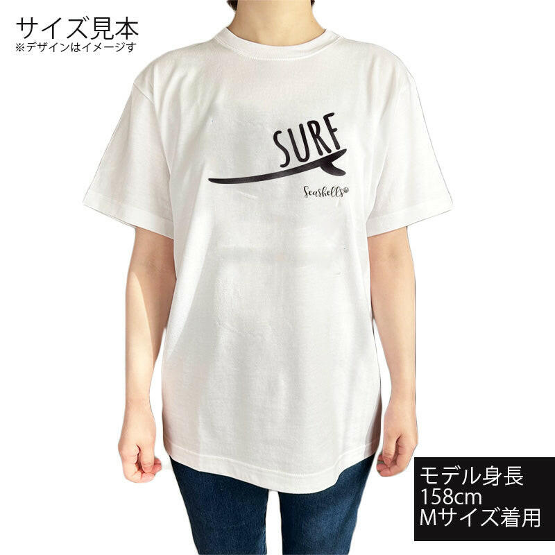 ハワイアンデザインTシャツ SURFBOARD ROGO BLACK　ユニセックスサイズ.