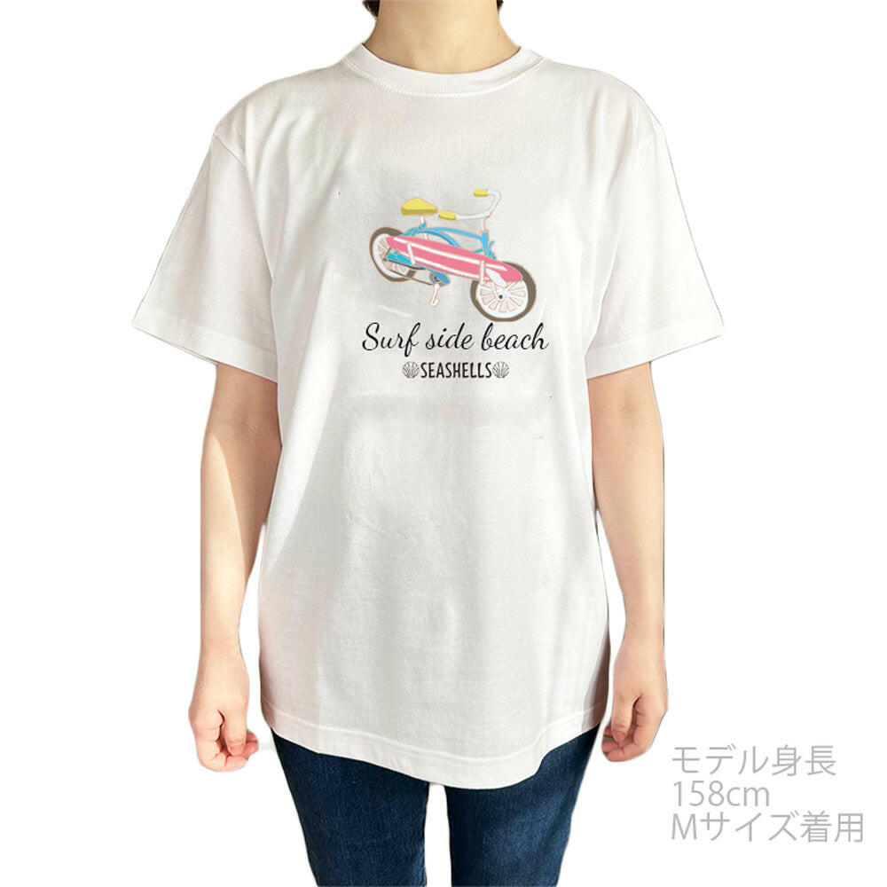 ハワイアンデザインTシャツ surfbike　ユニセックスサイズ.